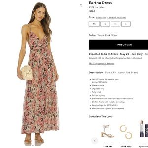ASTR Eartha Dress